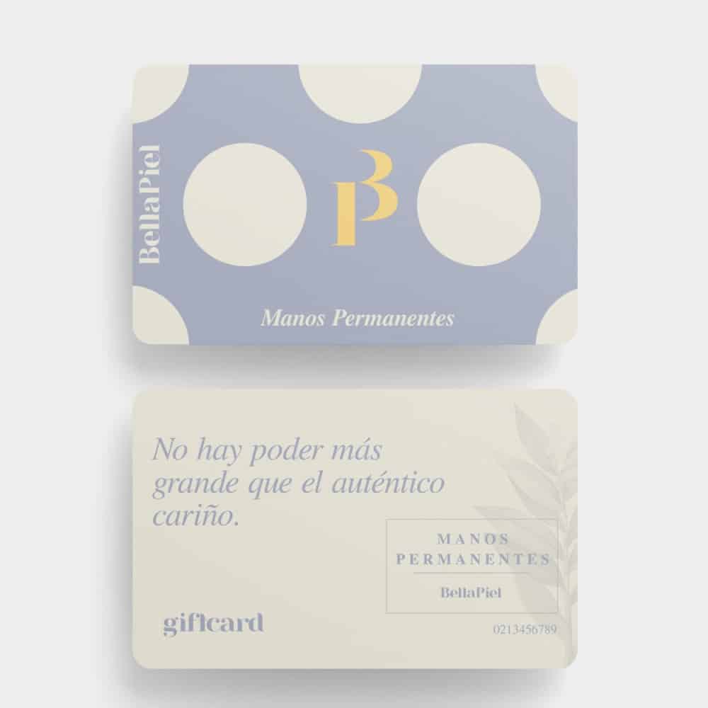 Giftcard Manos permanentes