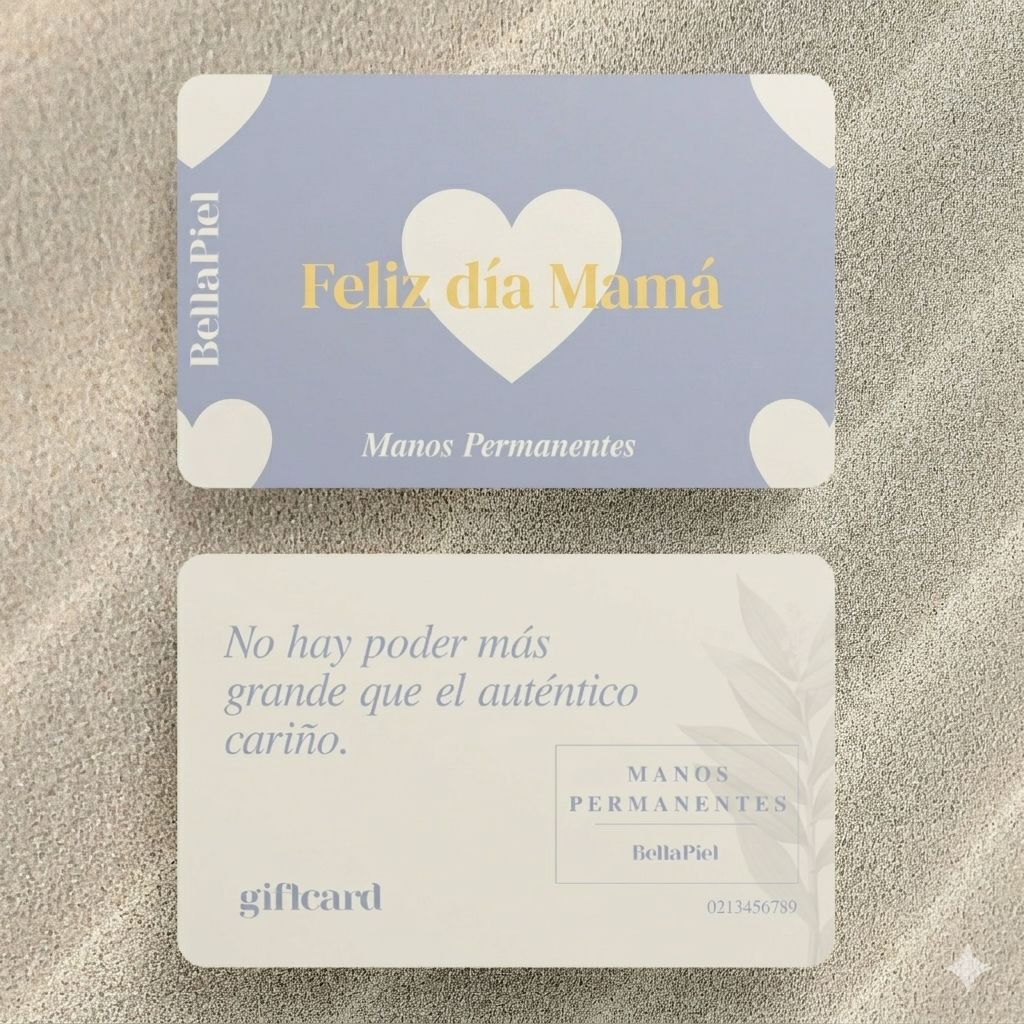 Giftcard Manos permanentes - Día de la Mamá