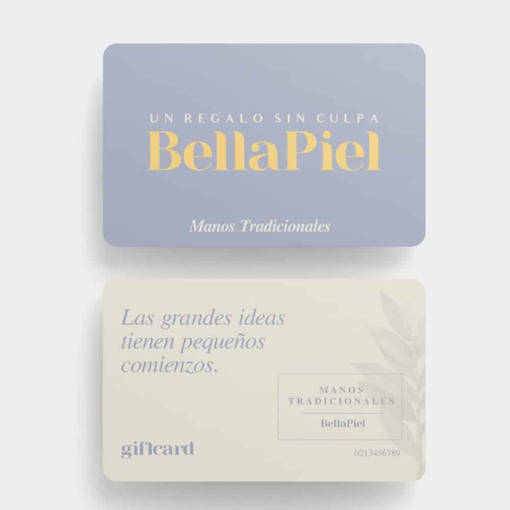 Giftcard Manos Tradicionales o Semipermanente
