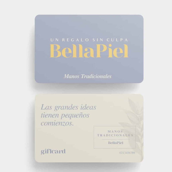 Giftcard Manos Tradicuales