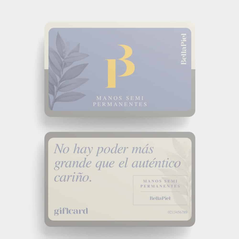 Giftcard Manos semi permanentes