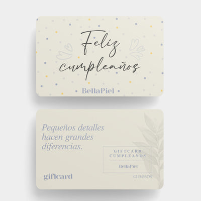 Giftcard Feliz Cumpleaños