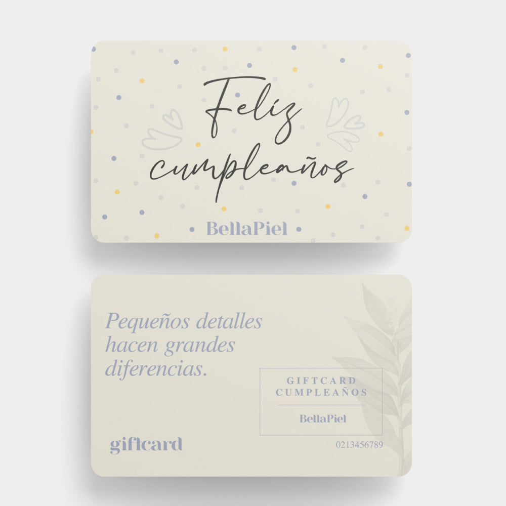 Giftcard Feliz Cumpleaños