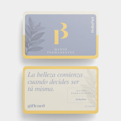 Giftcard Manos permanentes