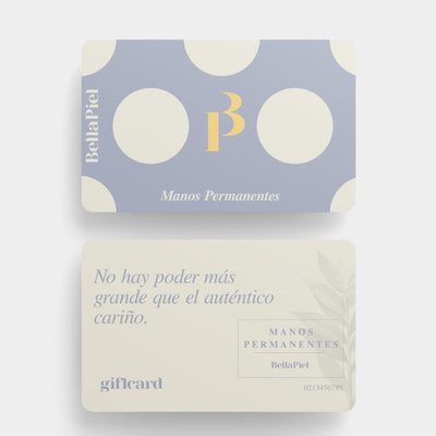 Giftcard Manos permanentes