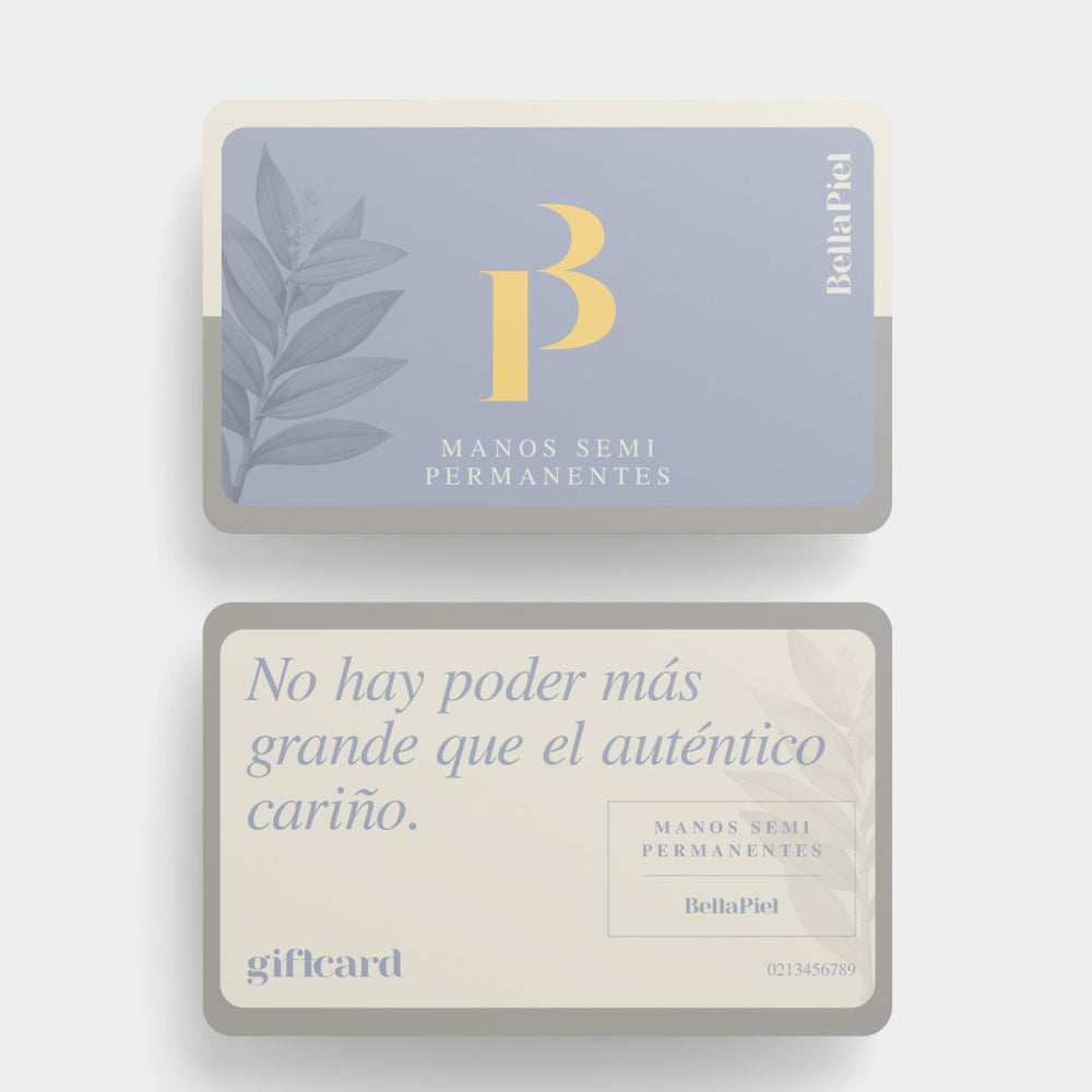 Giftcard Manos semi permanentes