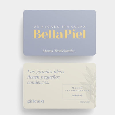 Giftcard Manos tradicionales