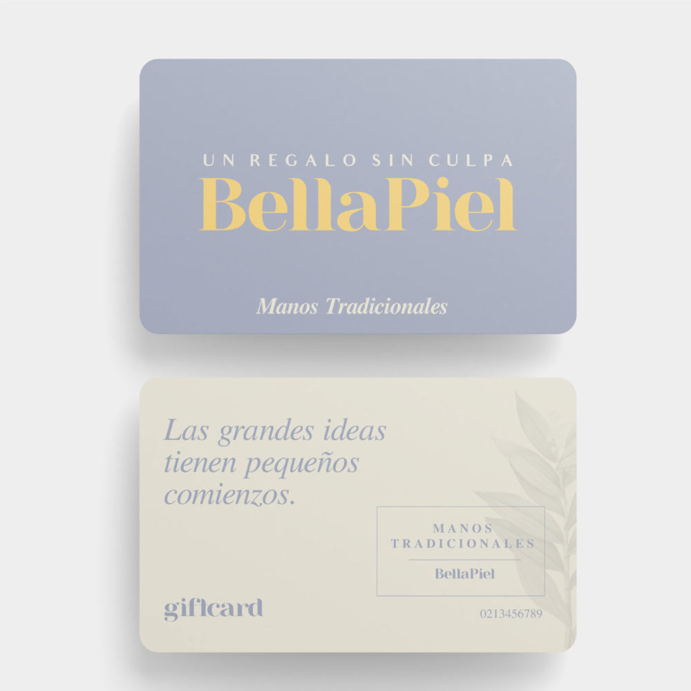 Giftcard Manos tradicionales