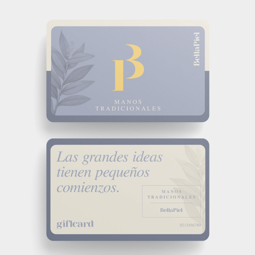 Giftcard Manos tradicionales