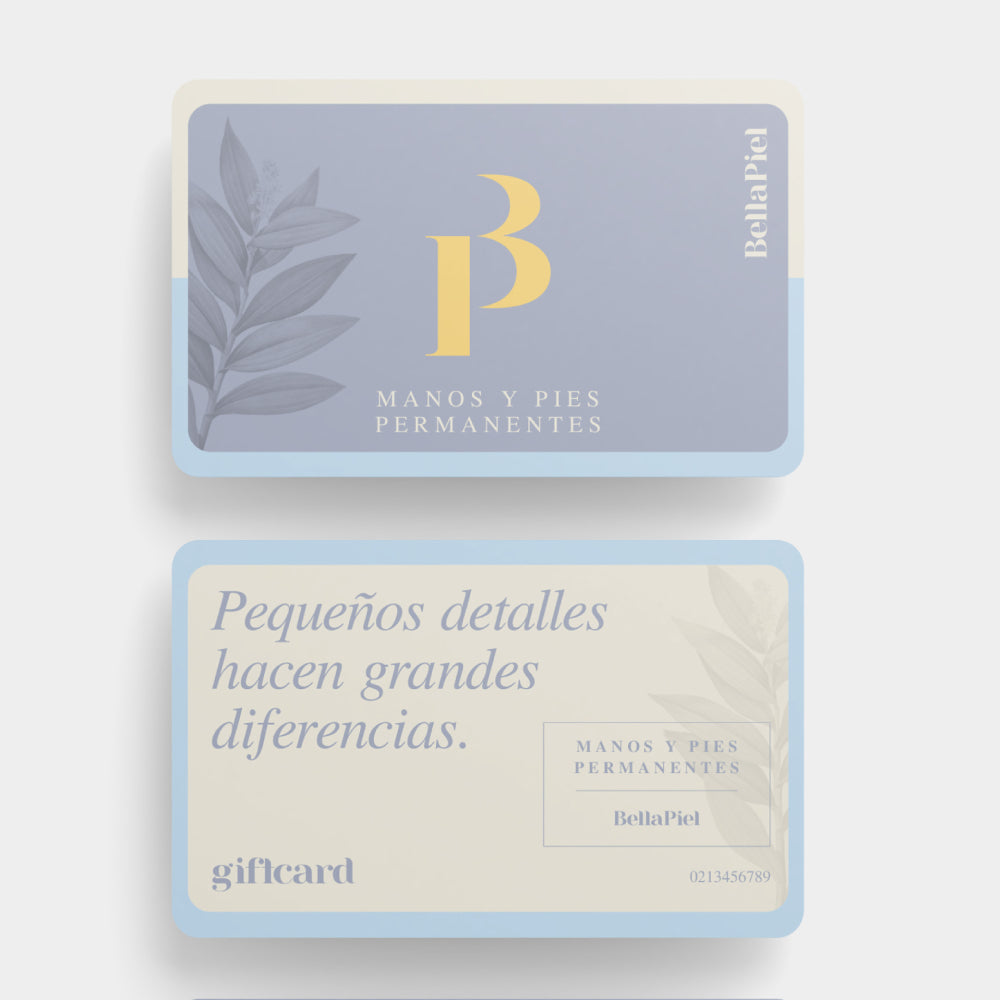 Giftcard Manos y pies permanentes