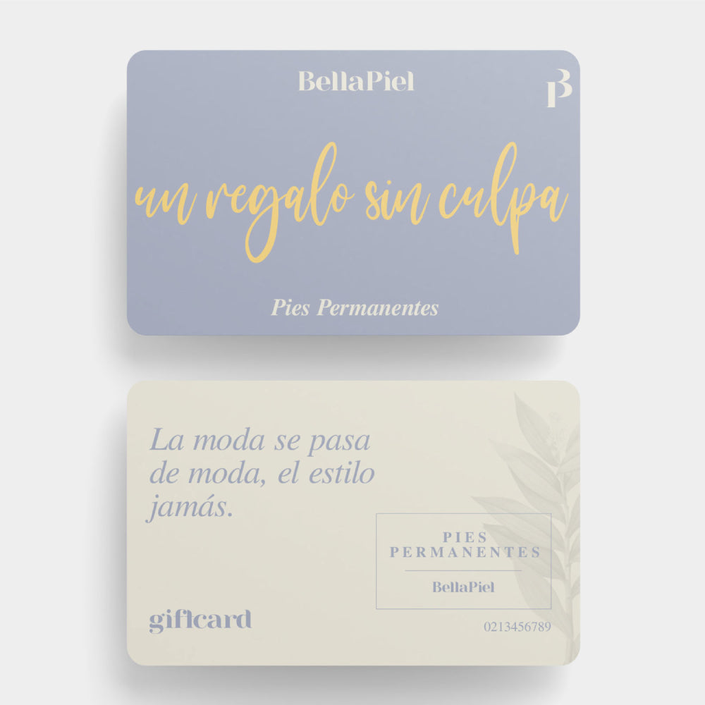 Giftcard Pies permanente